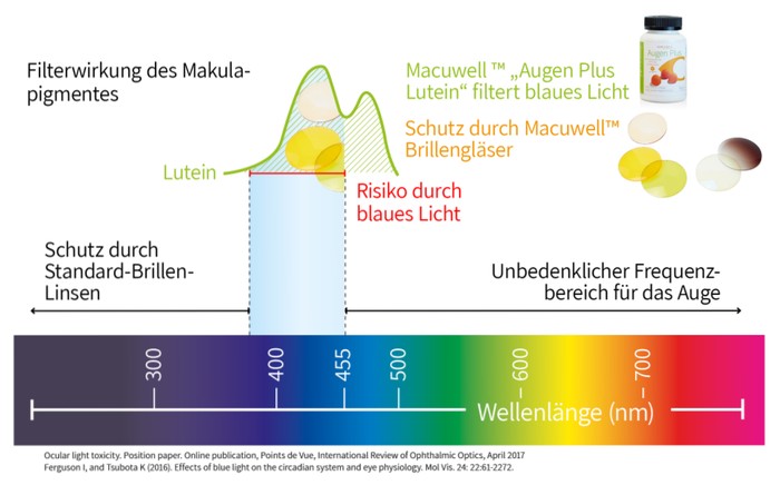 Infografik - Blaues Licht