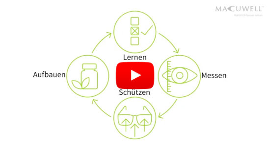 Blaulichtschutz: Das Makulapigment und wie blaues Licht dem Auge schadet.